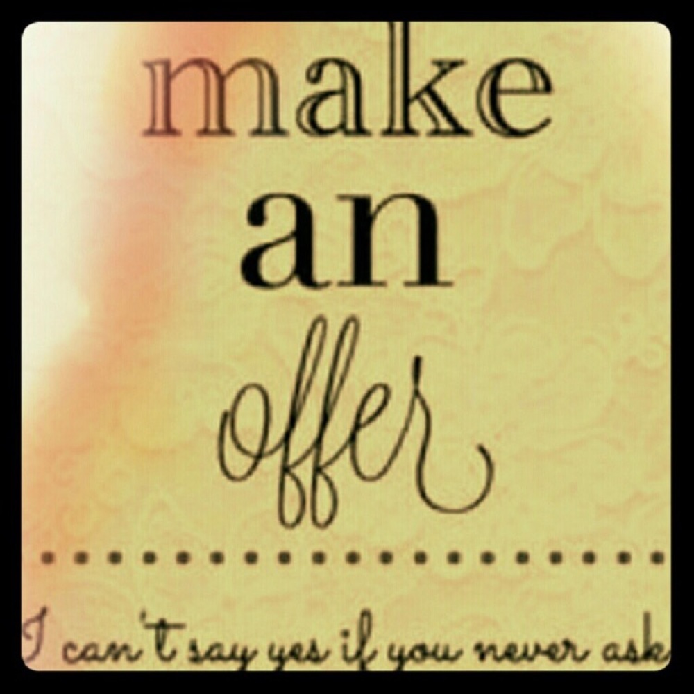 All offers are welcome! Closet close out sale!